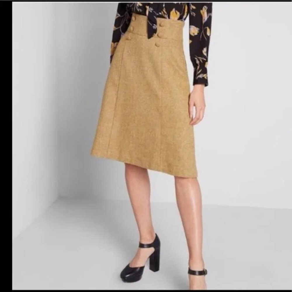 ModCloth “Timeless Elements” Skirt - Picture 2 of 9